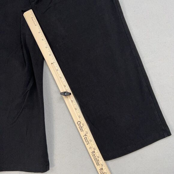 Victorias Secret PINK Pants Women Large Fold Over Yoga Capri Rhinestone 90s Y2K - Picture 12 of 16